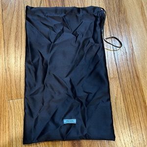 1 Prada never used shoe bag